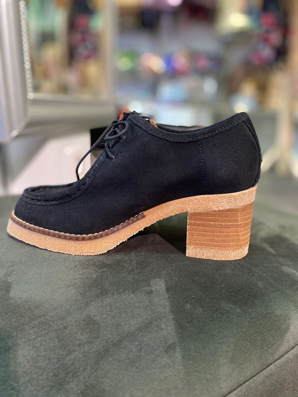 Miniature : Derbies femme Rock and rose 6102 Noir