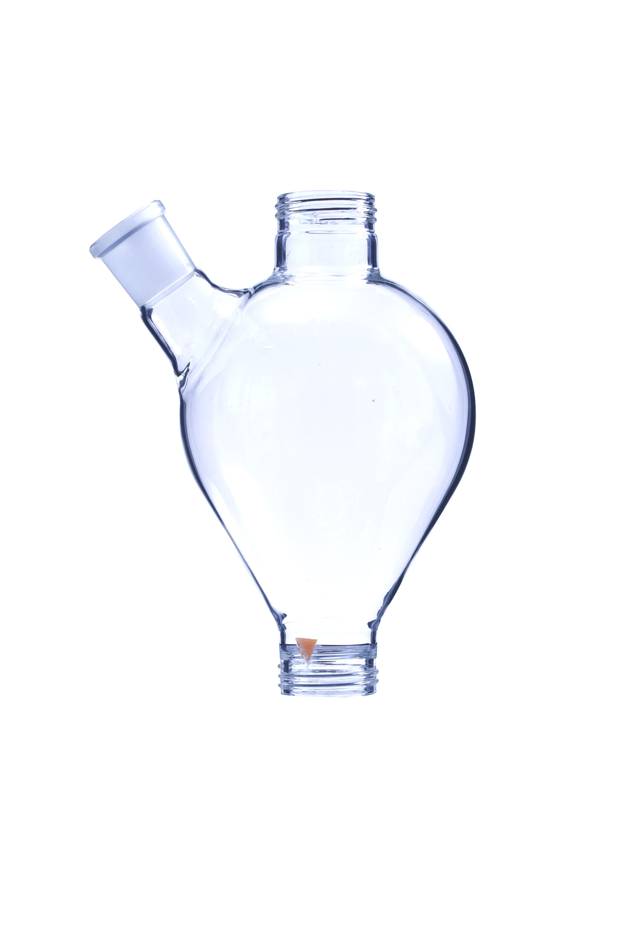 Glass vessel with side arm (approx. 3l)