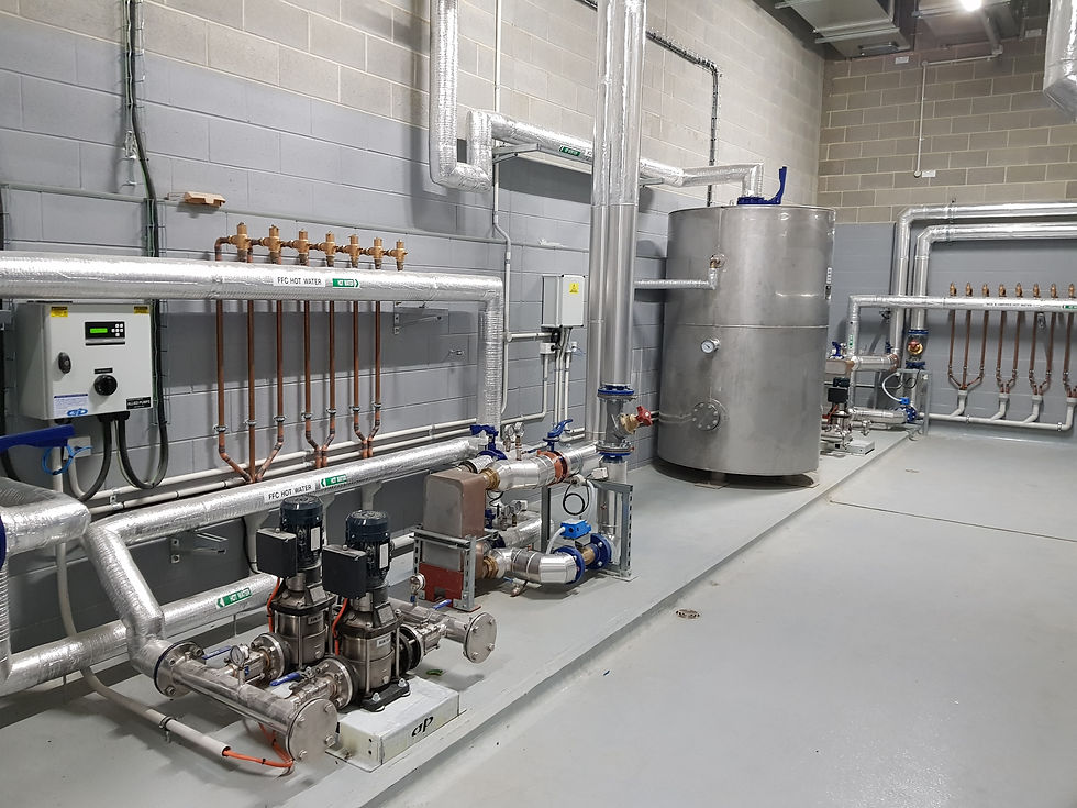 hot water plant
