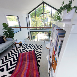 Dulwich Hill home builders renovations cathedral windows contemporary design loft