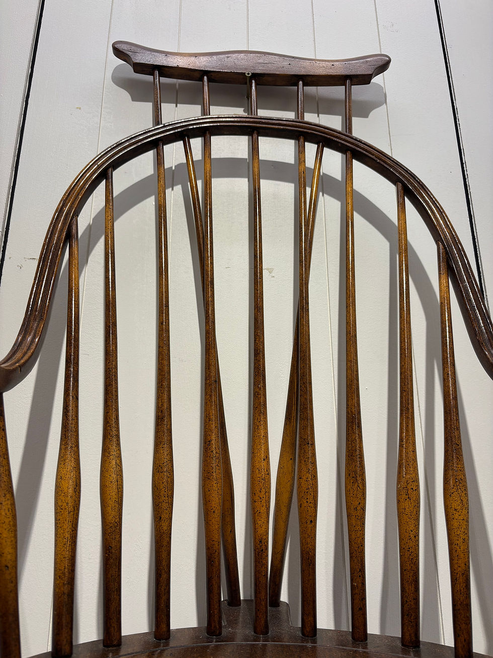 Thumbnail: Vintage Barnard & Simonds Windsor Sack-Back Armchair