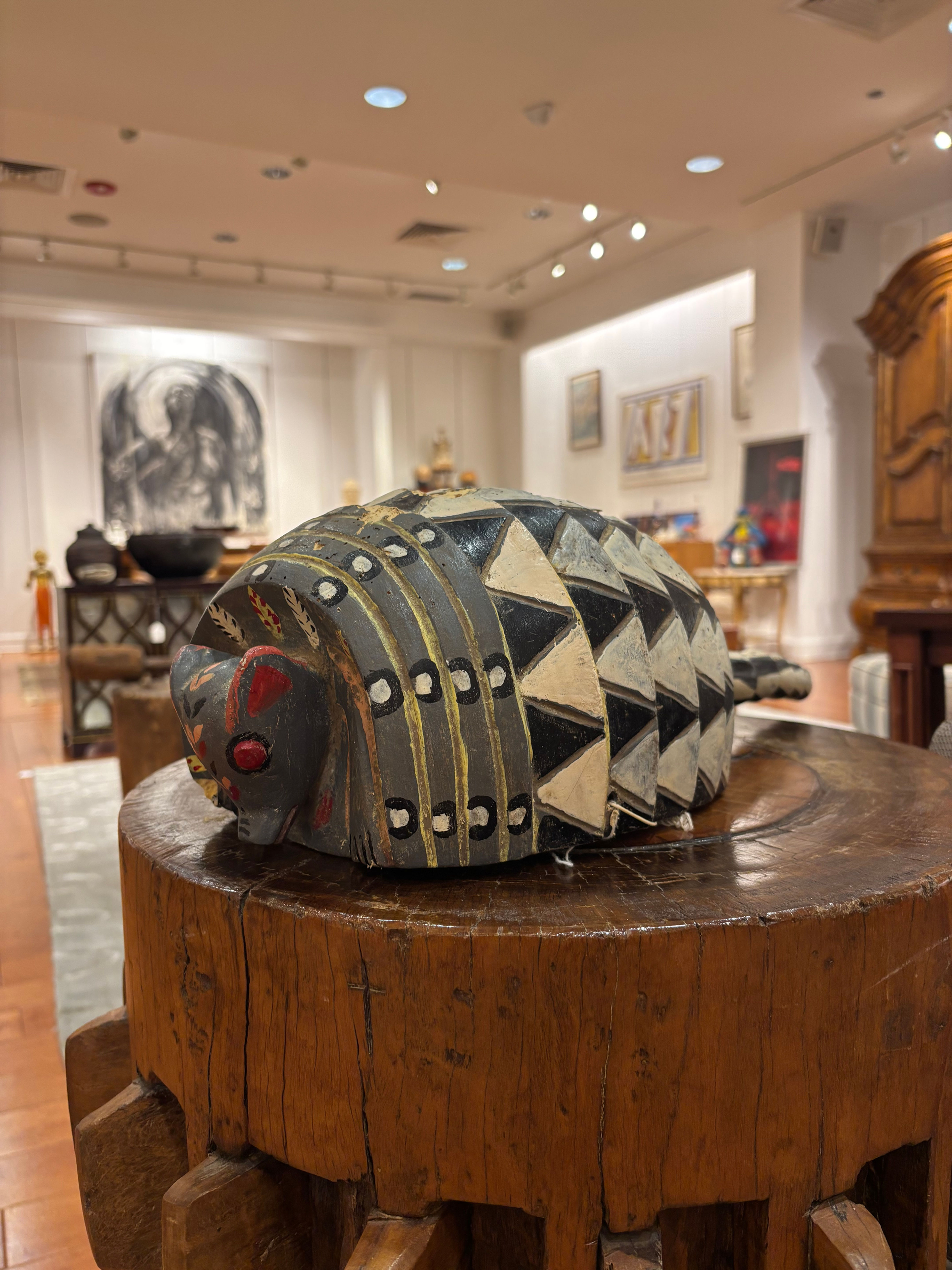 Mexican Folk Art Armadillo Dance Mask