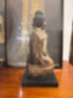 Thumbnail: Antique 19th Century Burmese Mandalay Carved Buddha