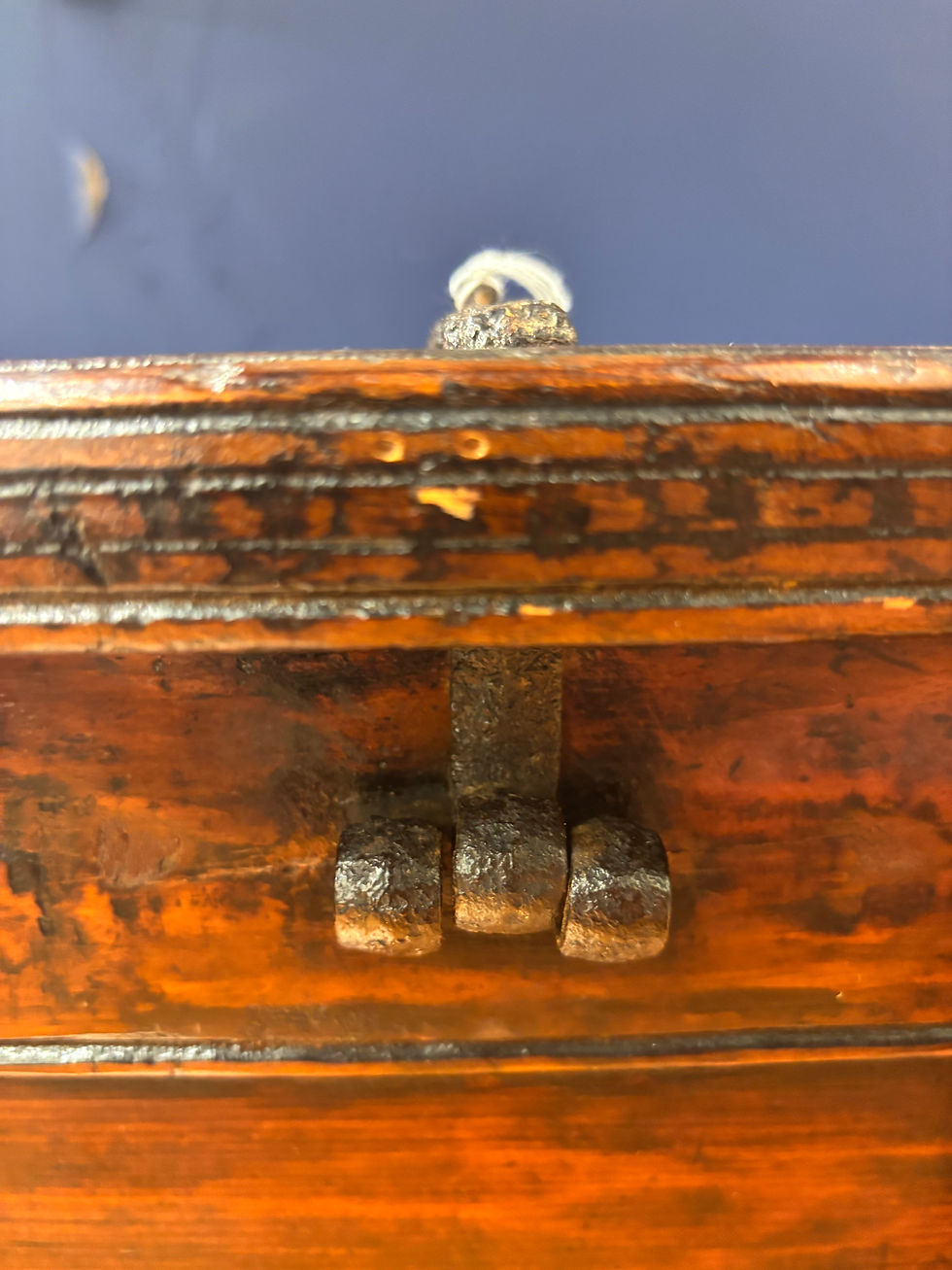 Thumbnail: Antique Chinese "Double Happiness" Marriage Chest