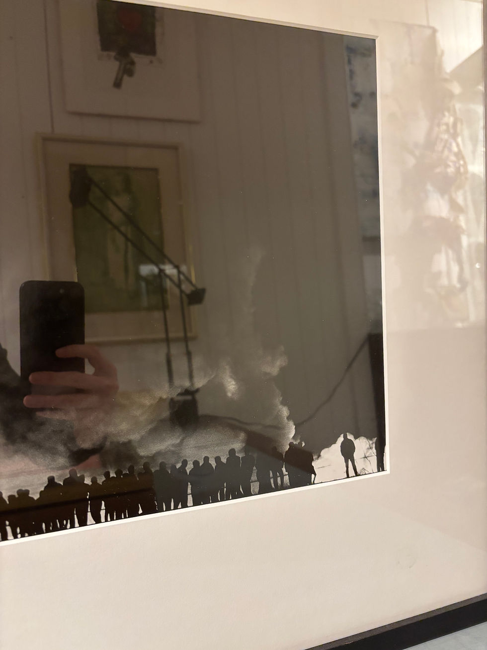 Thumbnail: Contemporary B&W Atmosphere Framed Photography Piece Stephen Daiter Gallery