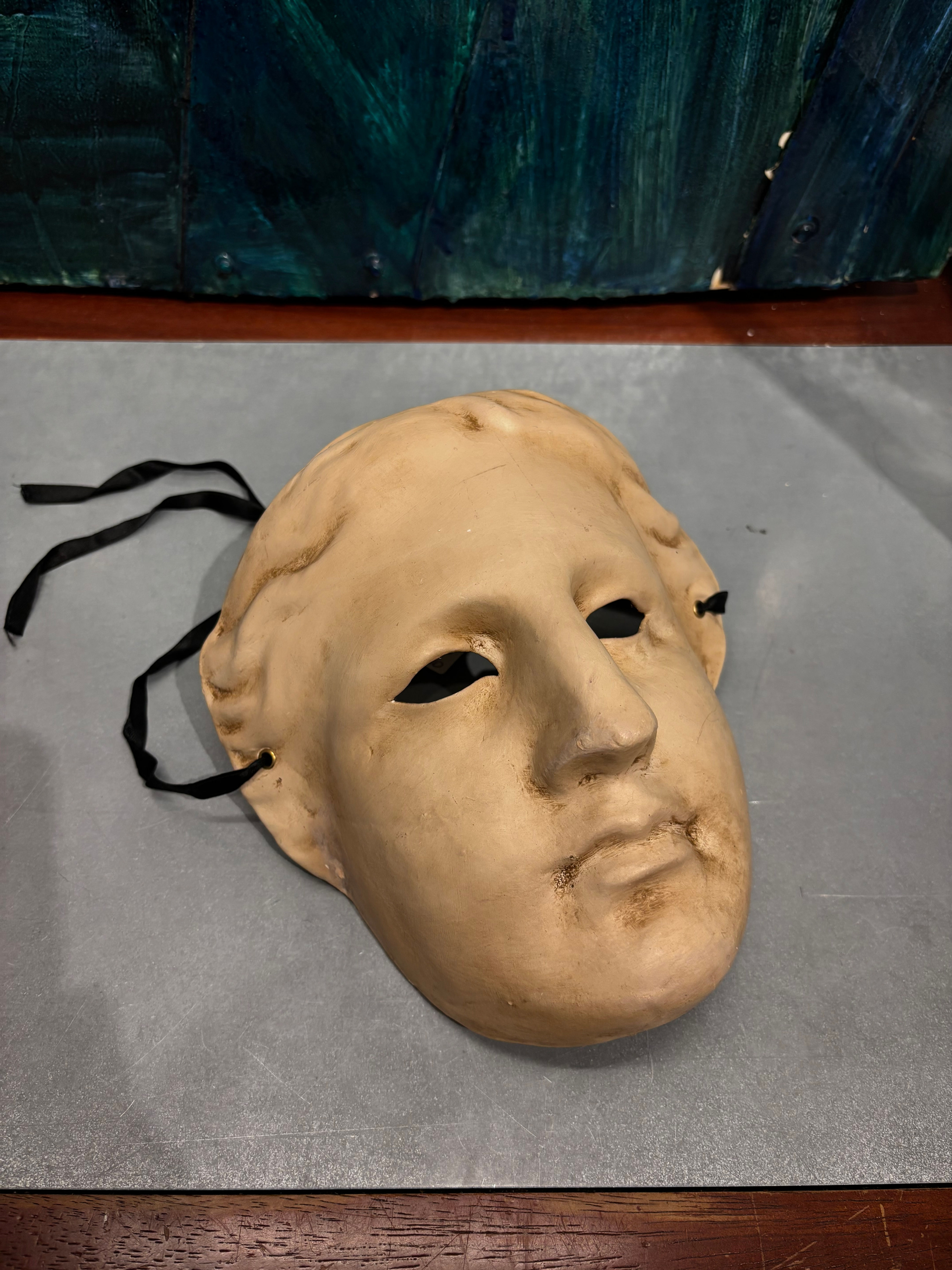 Ca' Macana Venetian Papier-Mâché Classical Face Mask