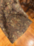 Thumbnail: Tufted Damask High-Back Dining Chairs - Set of 4