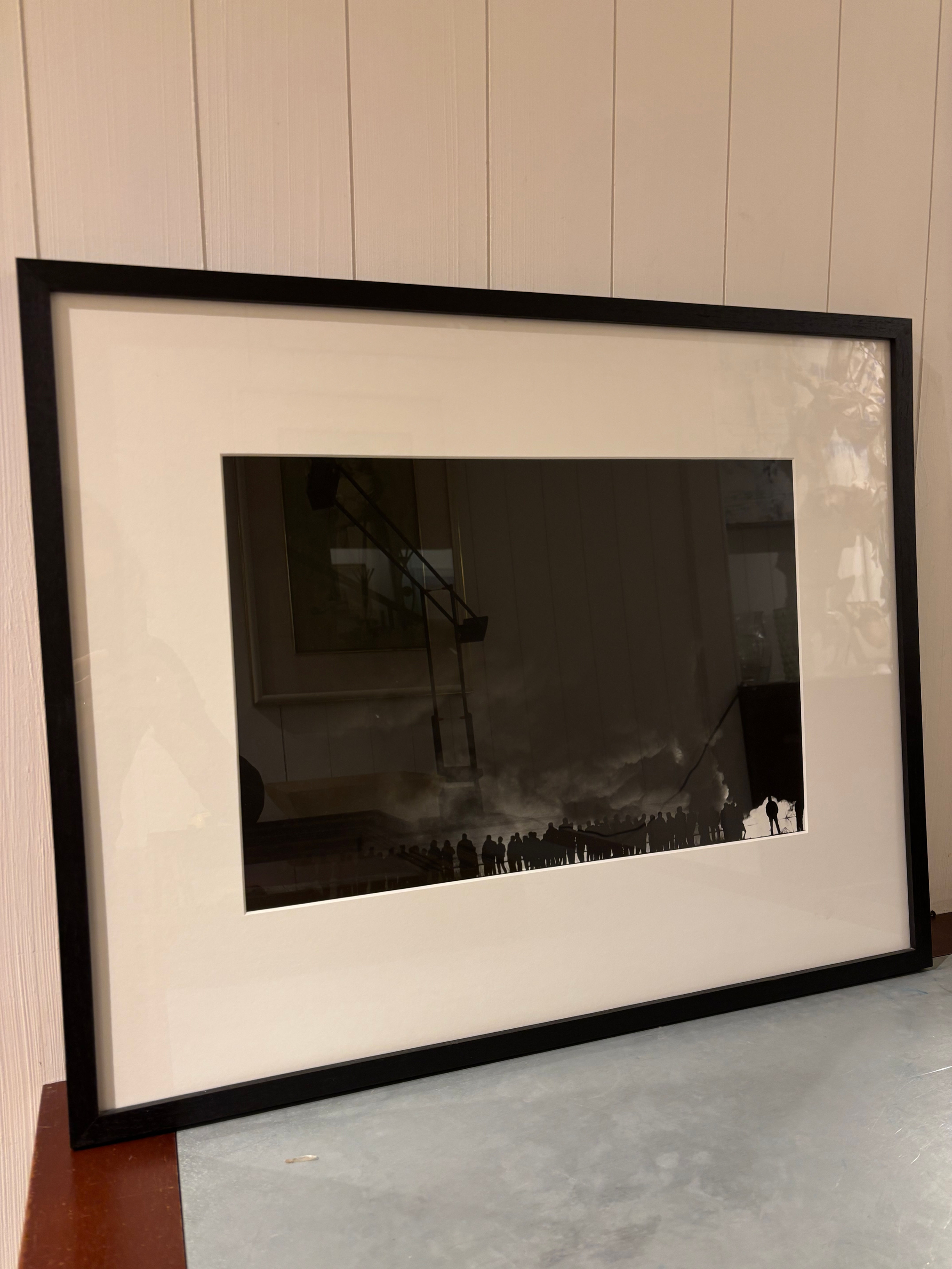 Contemporary B&W Atmosphere Framed Photography Piece Stephen Daiter Gallery