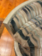 Thumbnail: Sam Moore Vintage Upholstered Lounge Chair with Ottoman