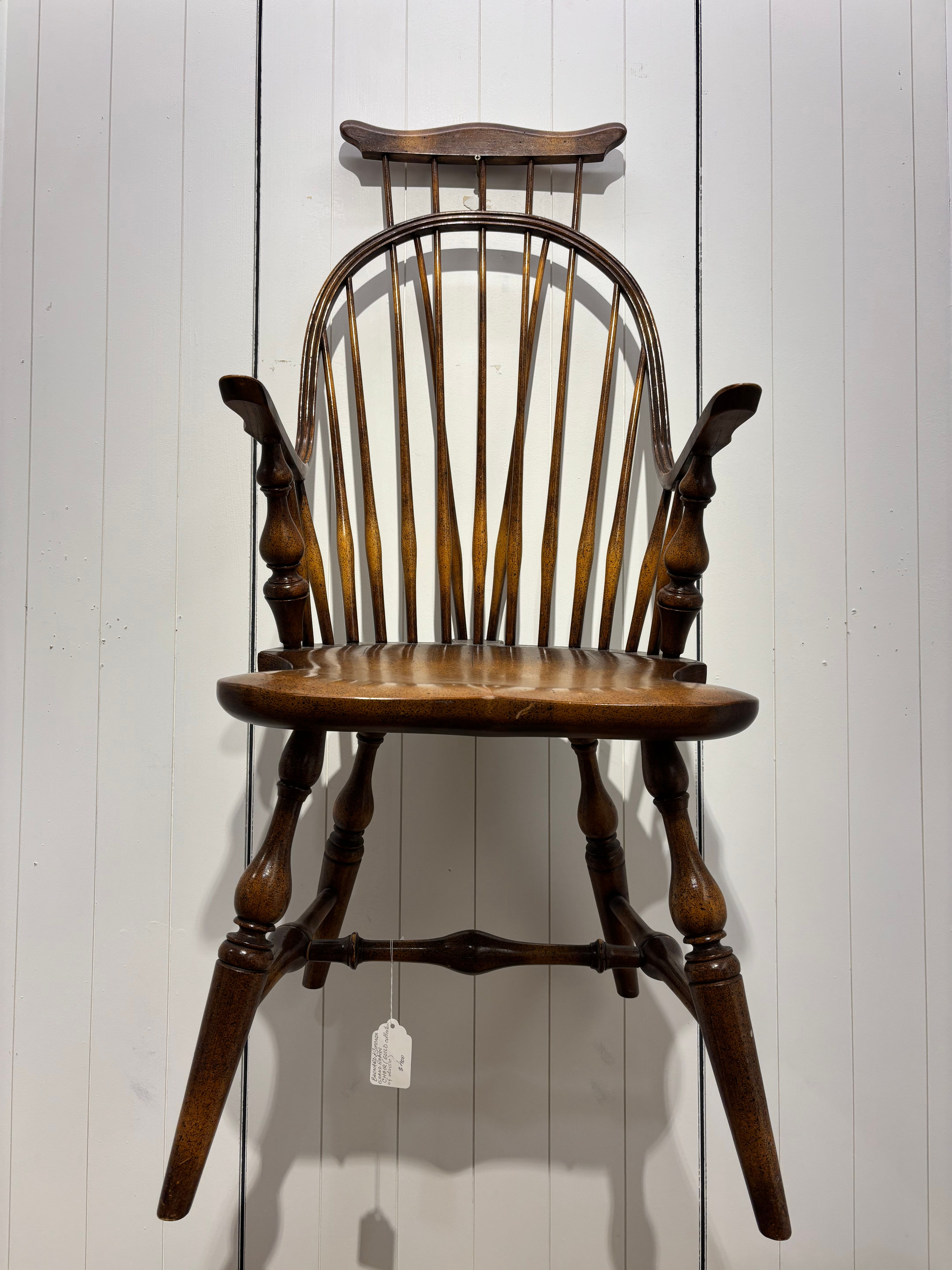 Vintage Barnard & Simonds Windsor Sack-Back Armchair