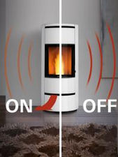 Piazzetta Pellet heaters natural mode