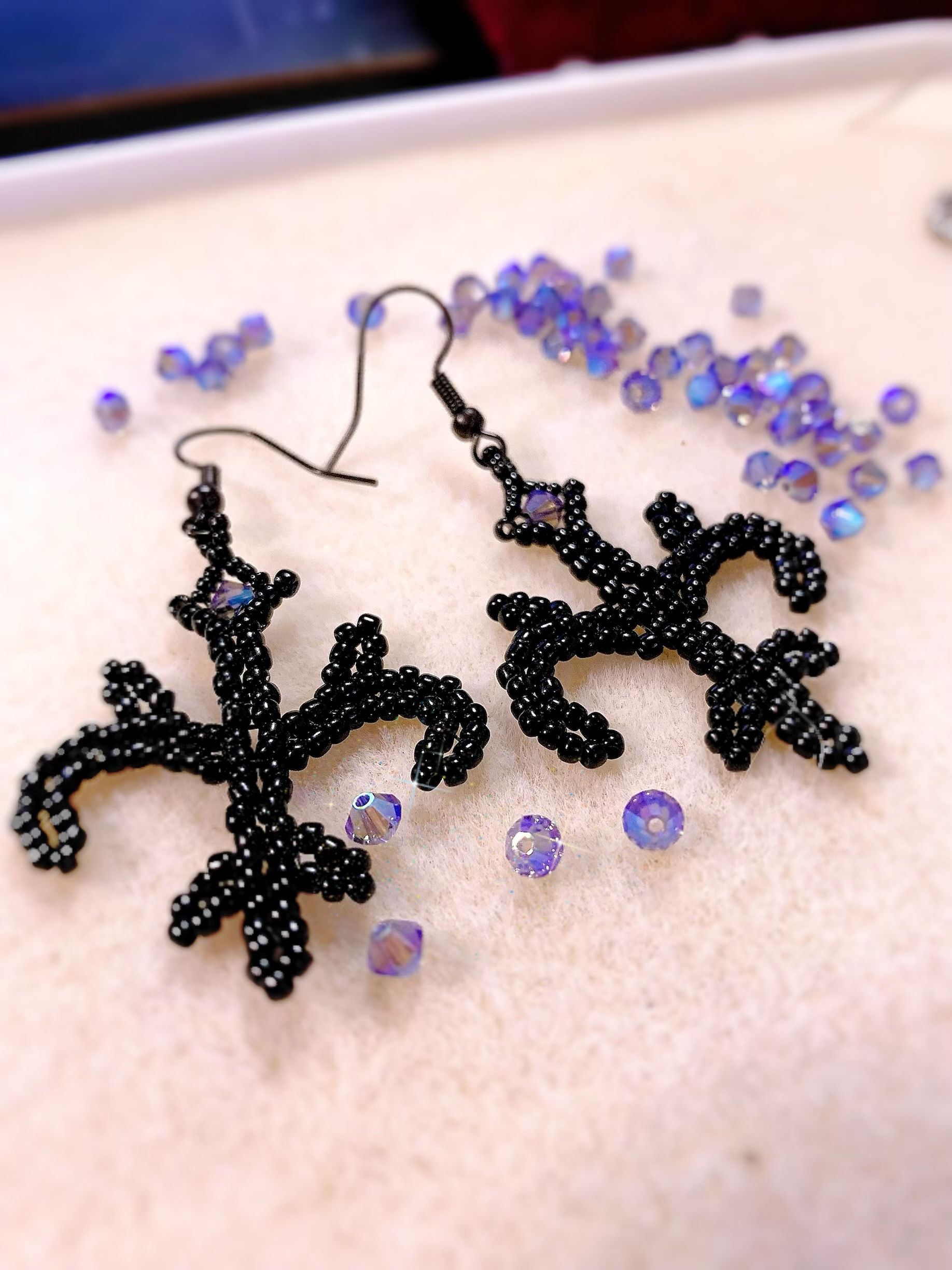Gothic Scroll Earrings
