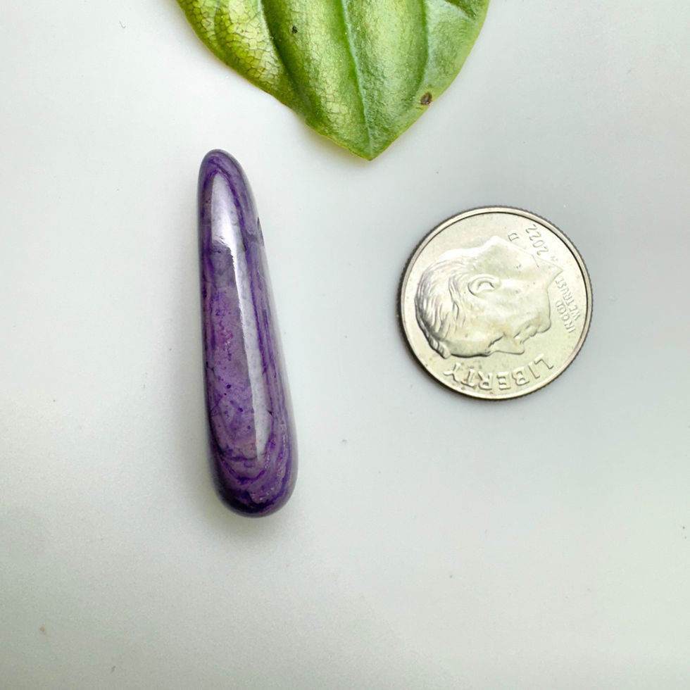Thumbnail: Gel SUGILITE Pendant Natural Cabochon Bead - Gemstone Jewelry Charm