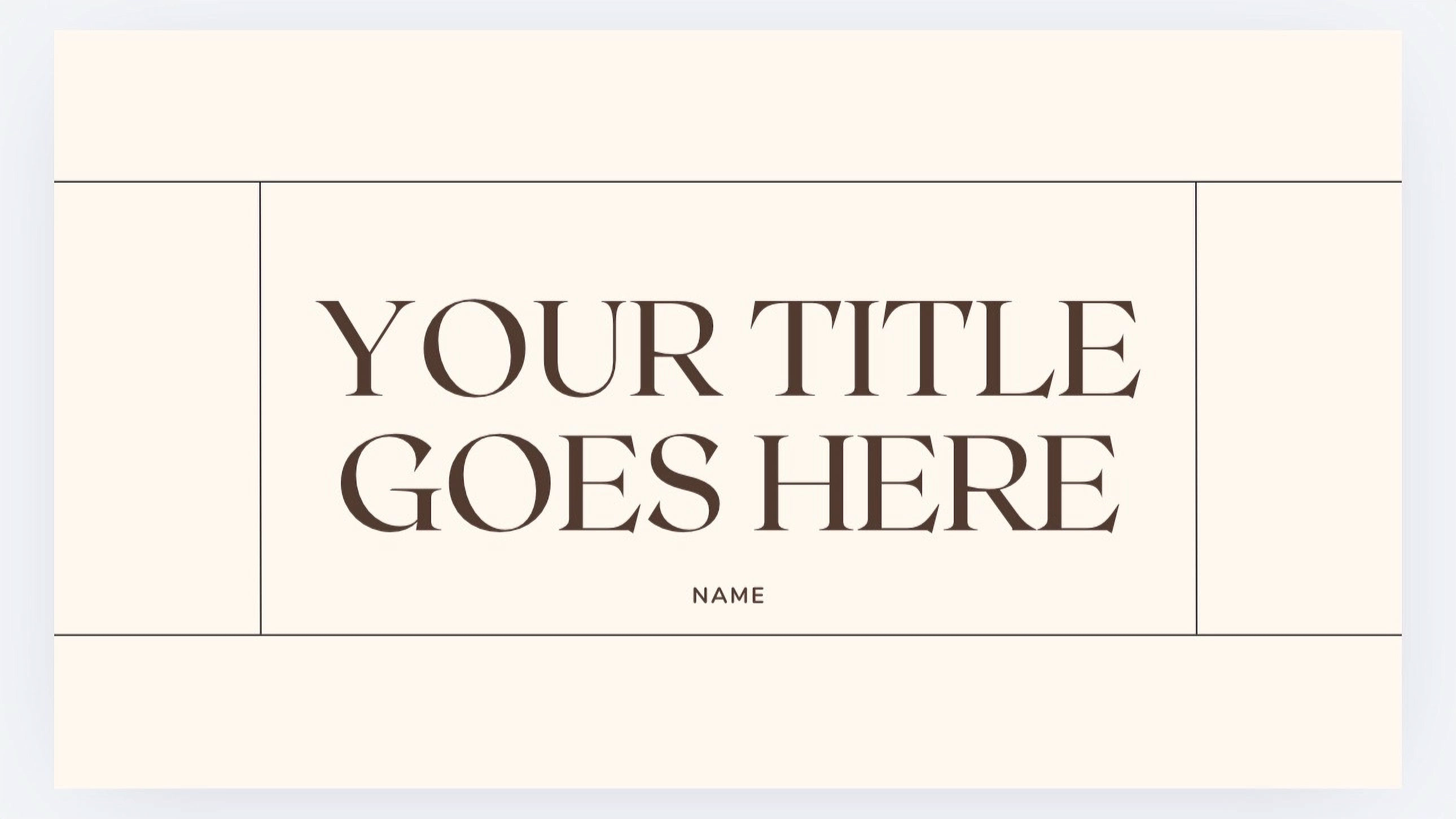 21 Slide Presentation Templates