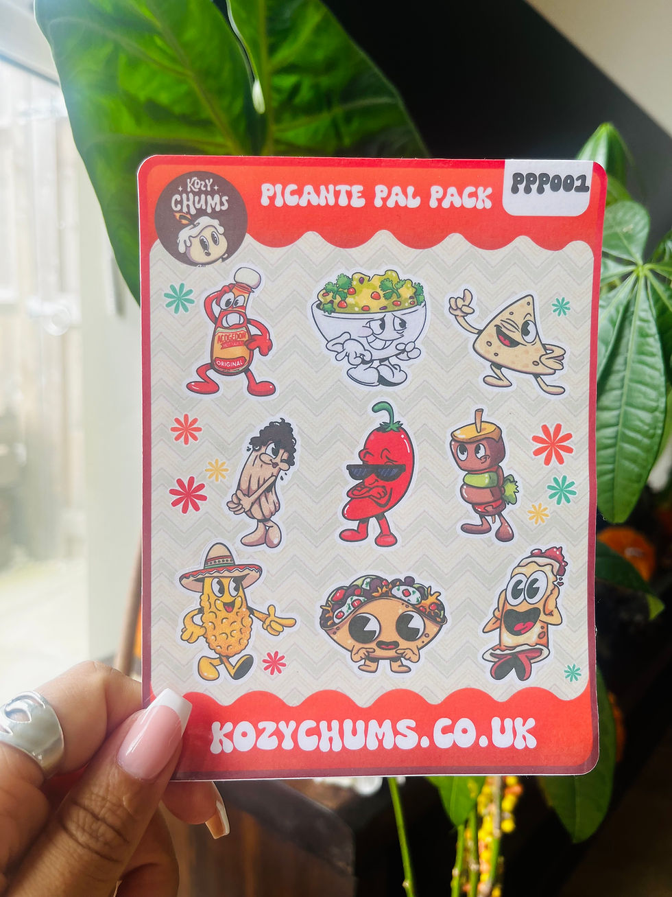Thumbnail: PICANTE Pal PACK KOZY CHUMS (KISS CUT STICKER SHEET)