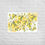 Thumbnail: Lemon branches watercolor design, Framed Lemon Bloom Botanical Citrus Wall Art poster, yellow accents.