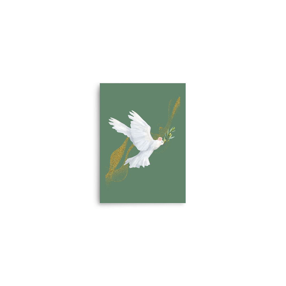 Thumbnail: Peace in Flight Poster Art