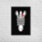 Modern Zebra Animal Wall Décor