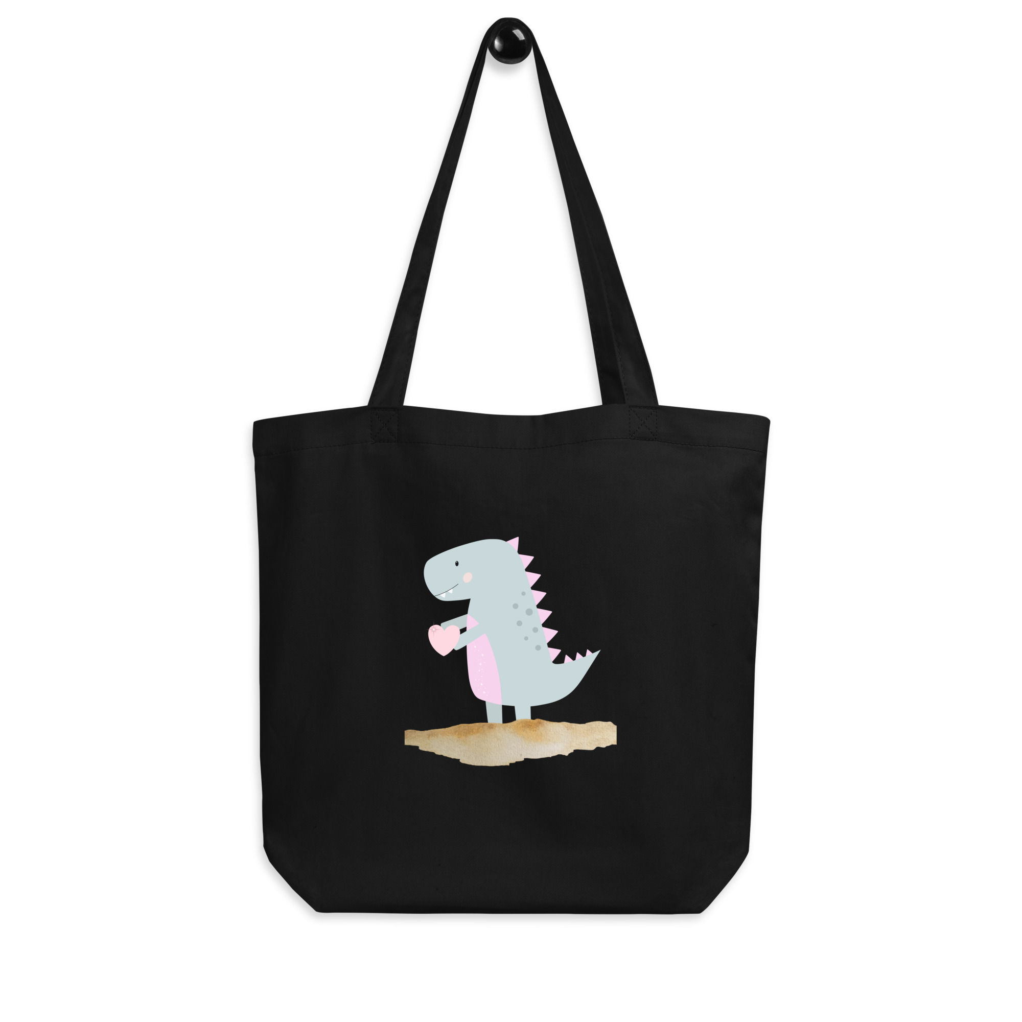 Dino Love: A Roarsome Eco Tote Bag
