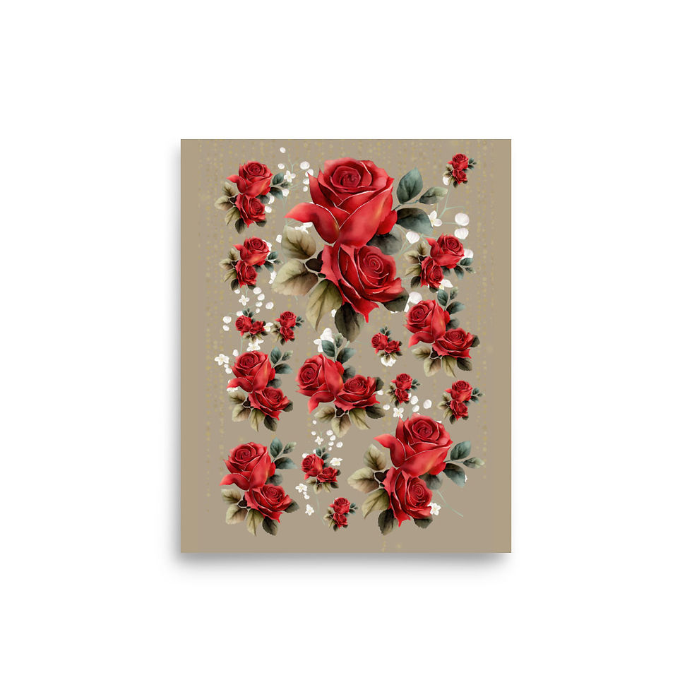Thumbnail: Whispers of Roses Poster Art