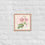 Thumbnail: Framed Floral and Botanical Blush Elegance Vintage-Inspired Pink Rose poster
