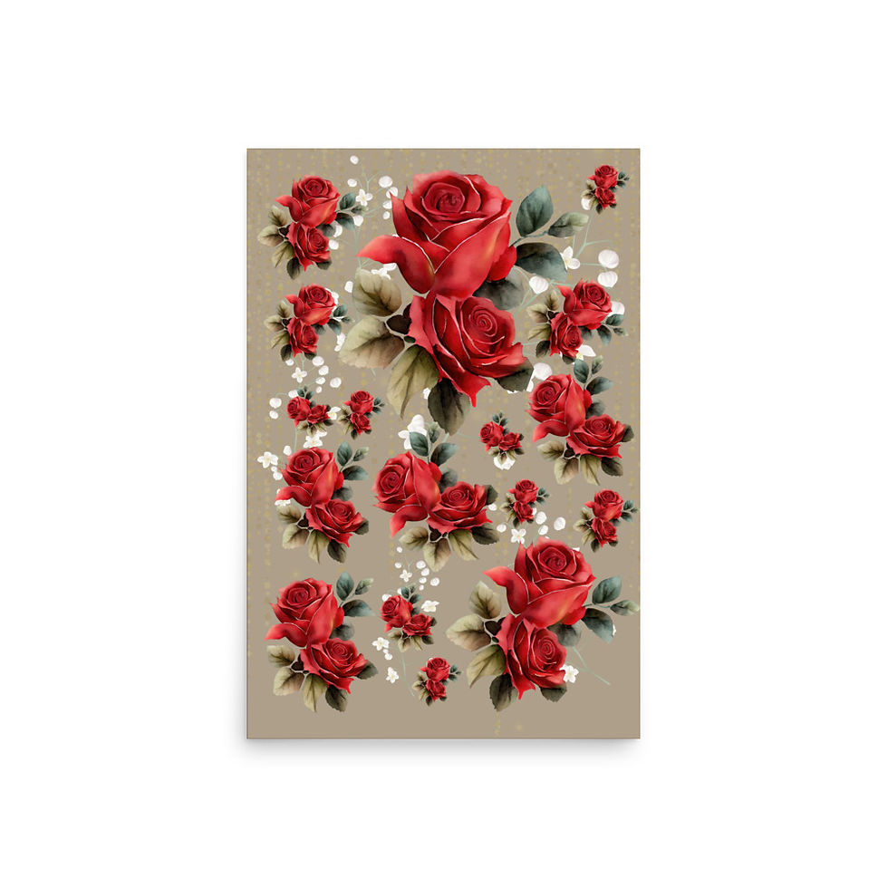 Thumbnail: Whispers of Roses Poster Art
