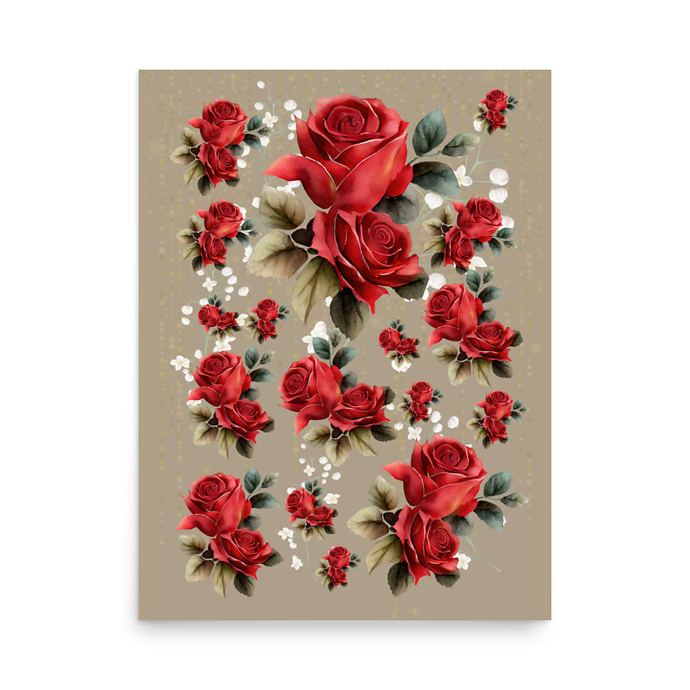 Thumbnail: Whispers of Roses Poster Art