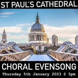 St Pauls Cathedral Evensong