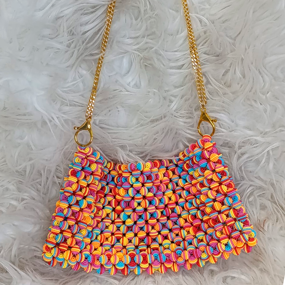 Beaded Bag Colorida M