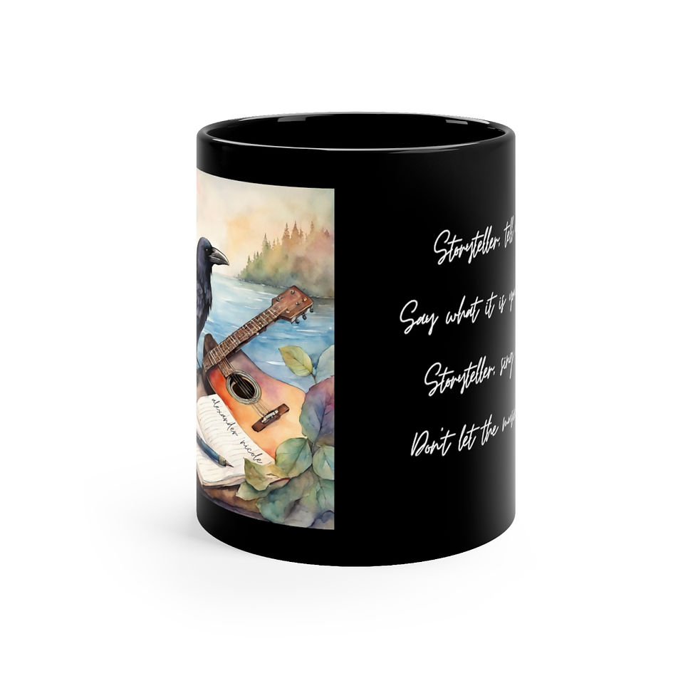 Thumbnail: Raven 11oz Black Mug