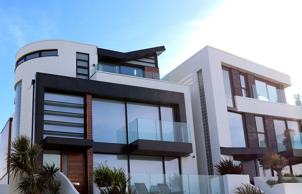 Modern residential building exterior — real estate developer lead generation 2026