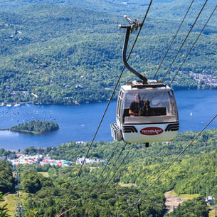 Mont-Tremblant en été : le lac, les sentiers et la télécabine