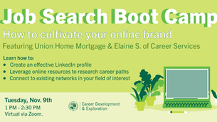 Resources for Job Search Boot Camp: How to Cultivate your Online Brand