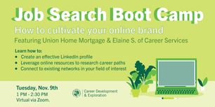 Resources for Job Search Boot Camp: How to Cultivate your Online Brand