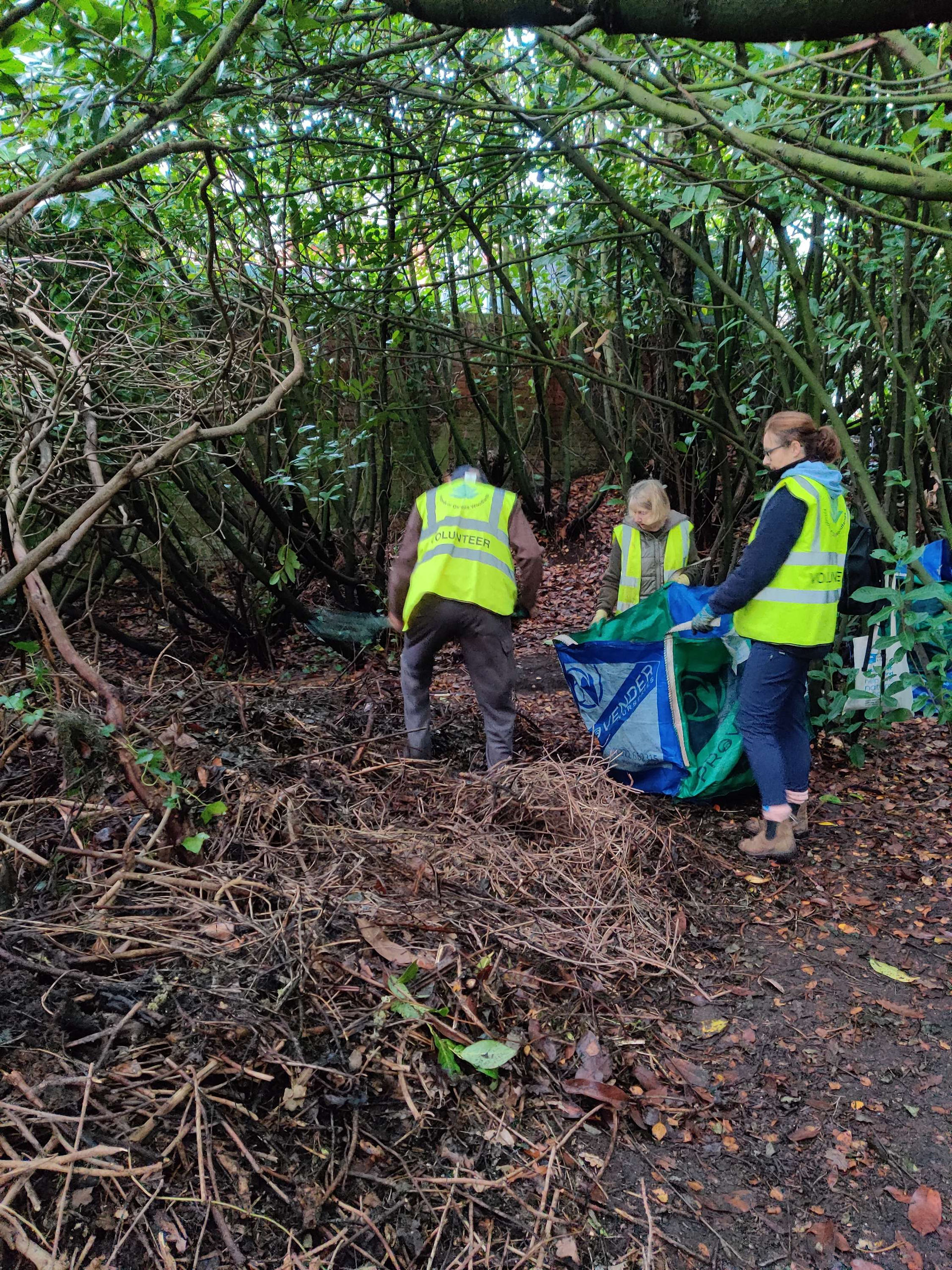 Moving compost