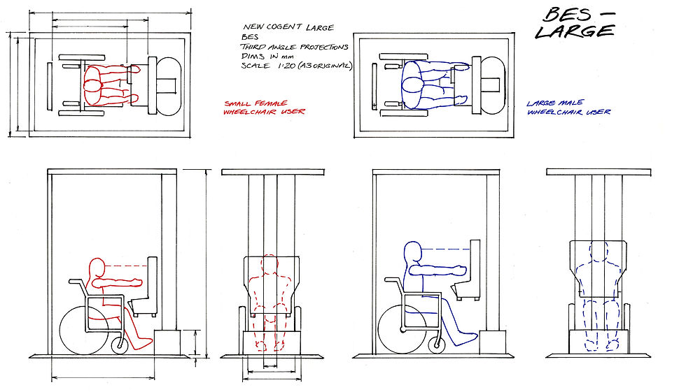 BES wheelchair accommodation