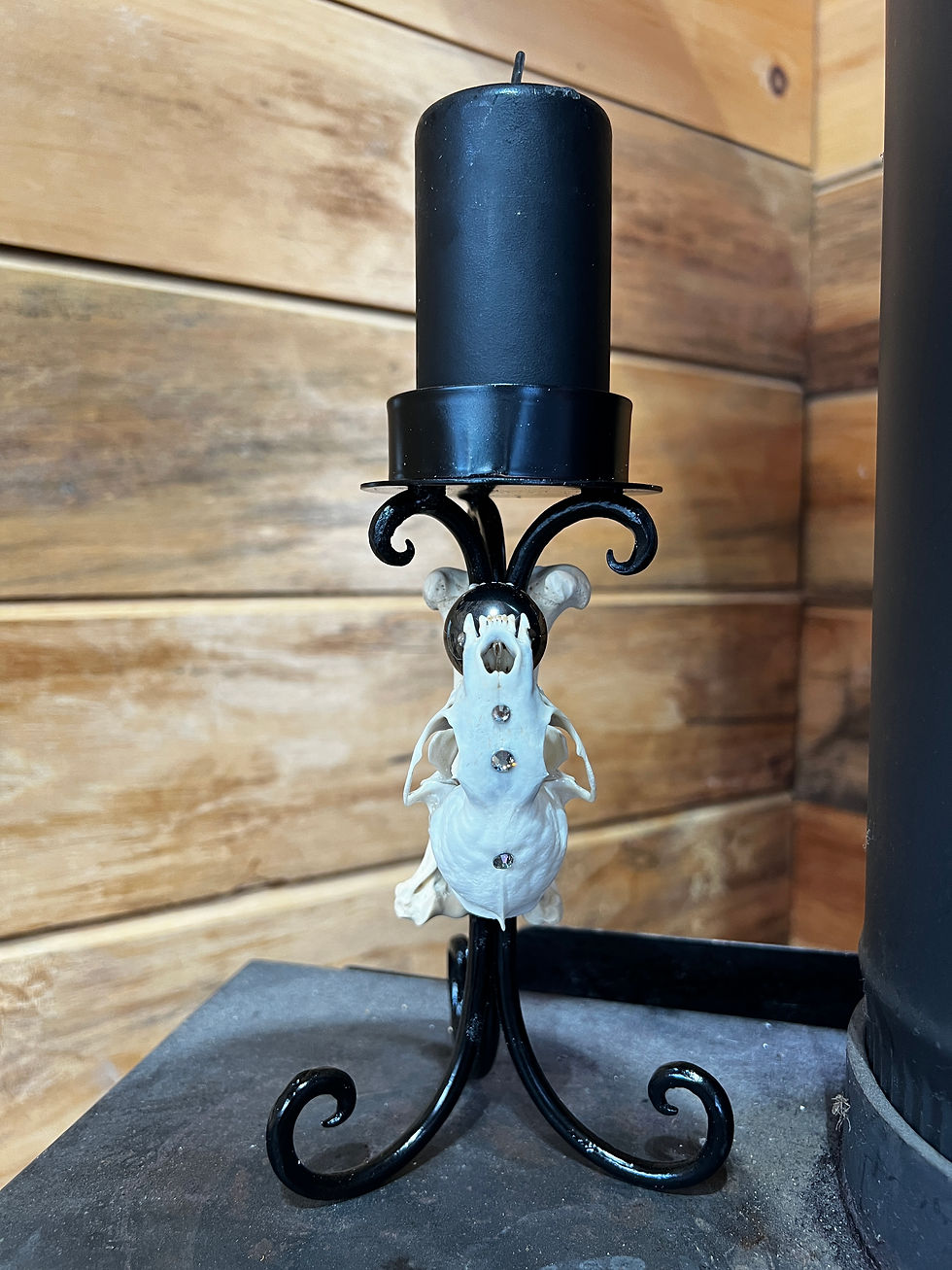 Thumbnail: Weasel candle holder