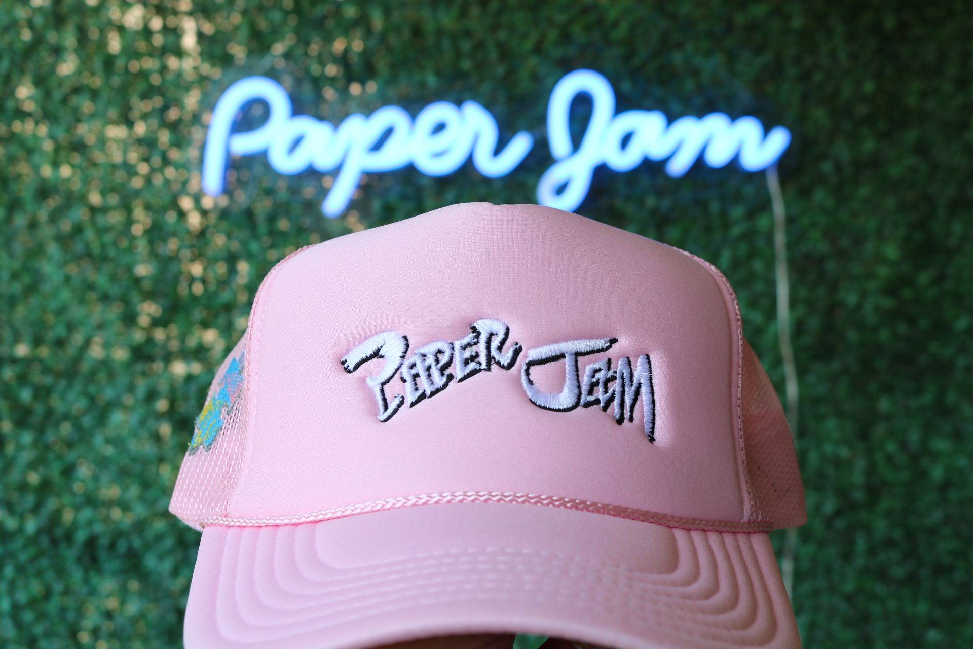 Paper Jam™️ Pink Trucker Hat 