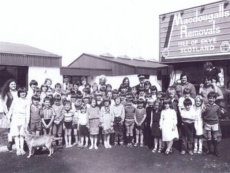 Spring 1982, new Kyleakin Primary School