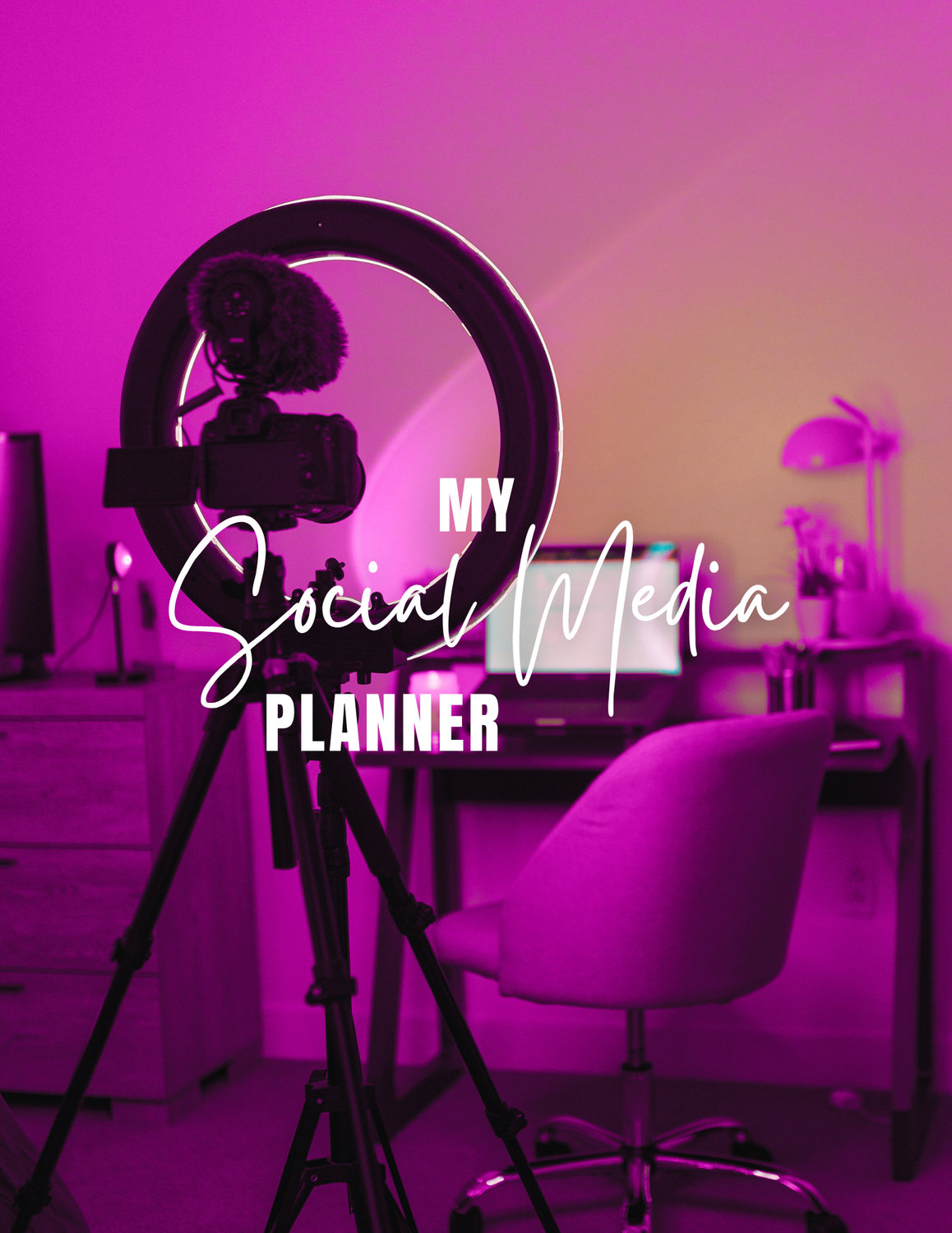 Pink Digital Social Media Planner