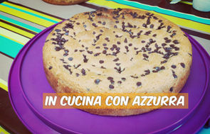 Torta con gocce di cioccolato
