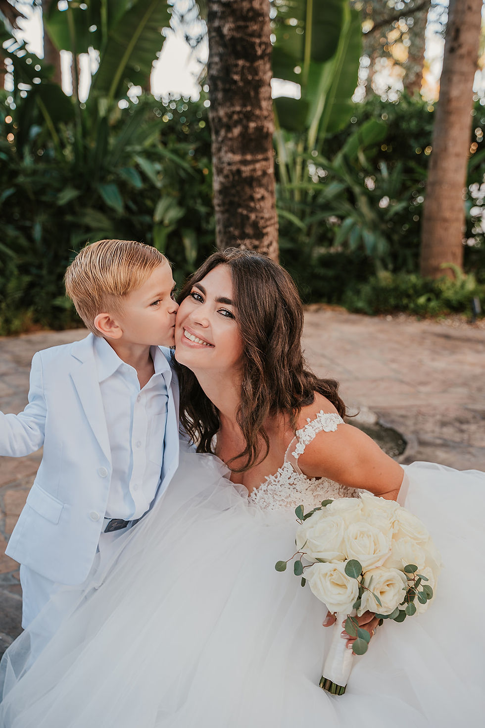 Bride and groom Civil wedding ceremony at the Ritz Carlton Hotel in Miami Beach