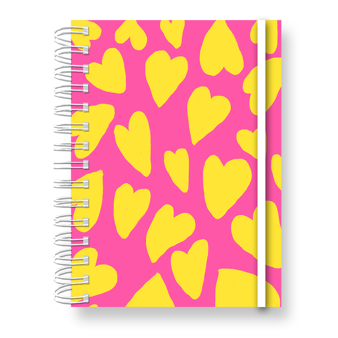 Caderno - Corações