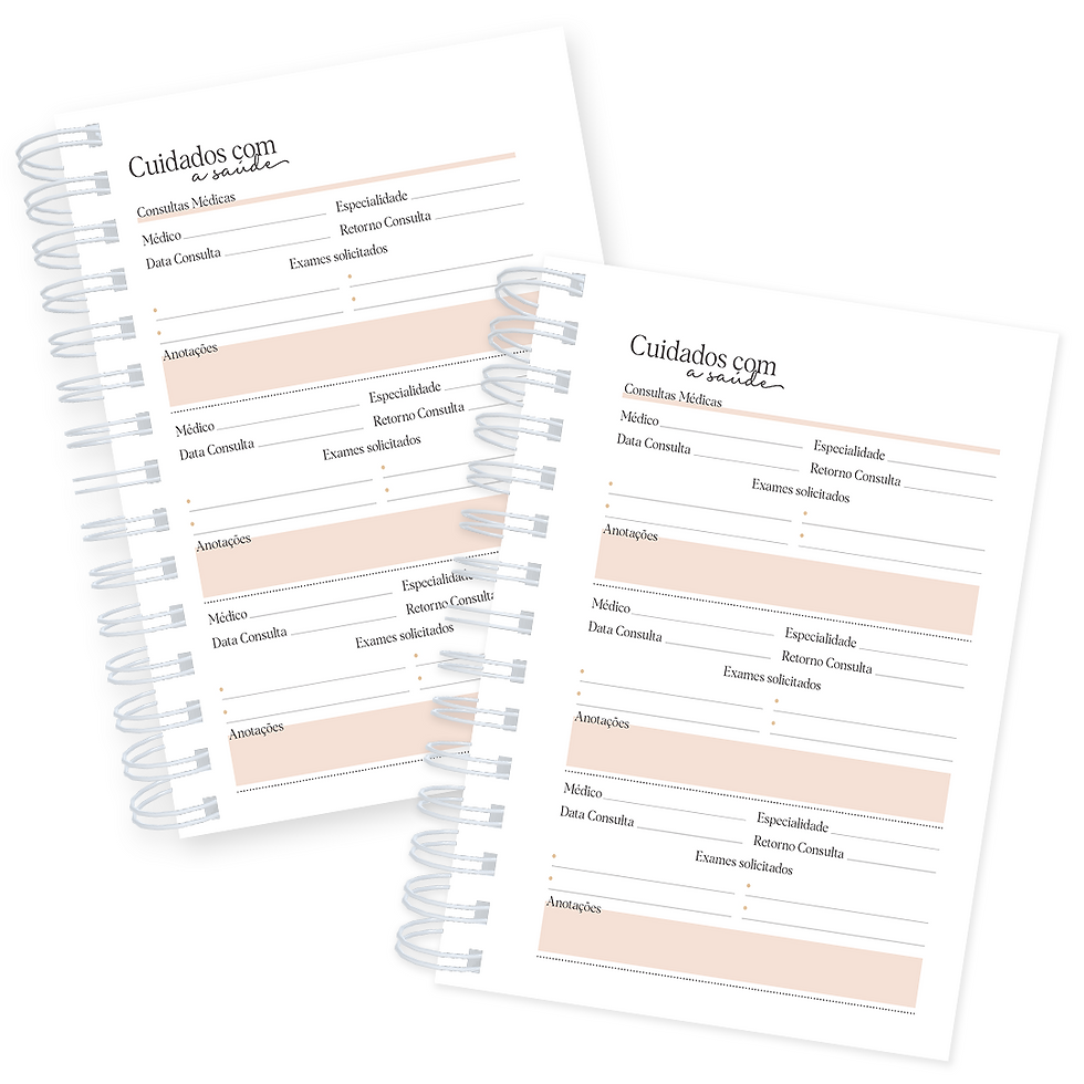 Miniatura: Planner - Florwers 1 - Branco
