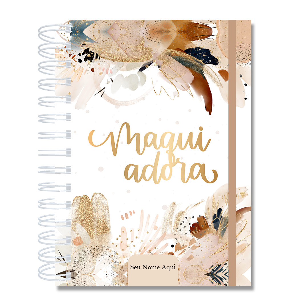 Agenda Coleção Abstrato - Maquiadora