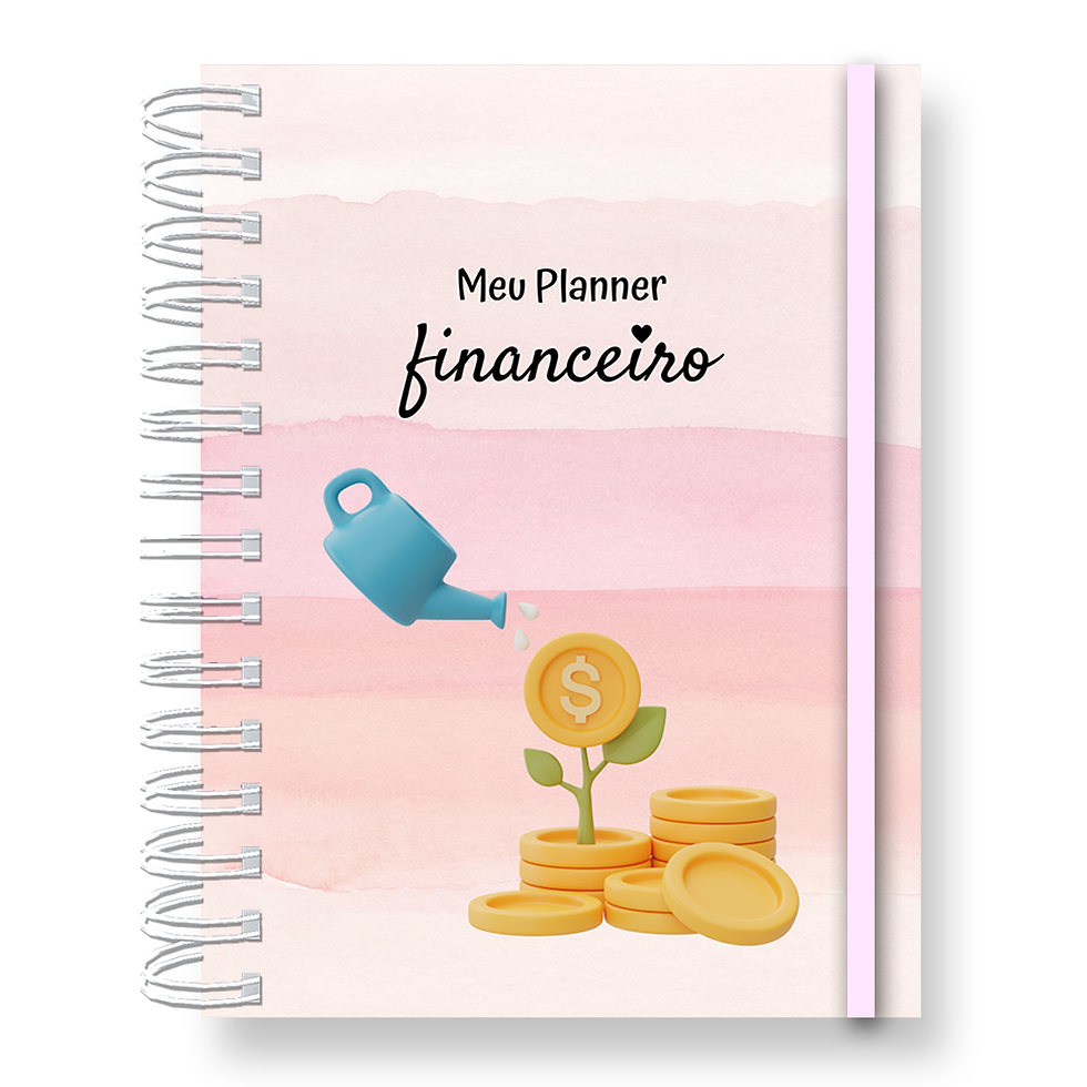 Planner Financeiro - Aquarela