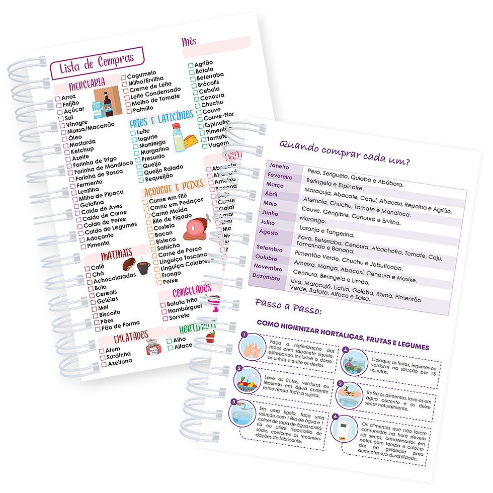 Miniatura: Lista de Compras - Mix Roxo