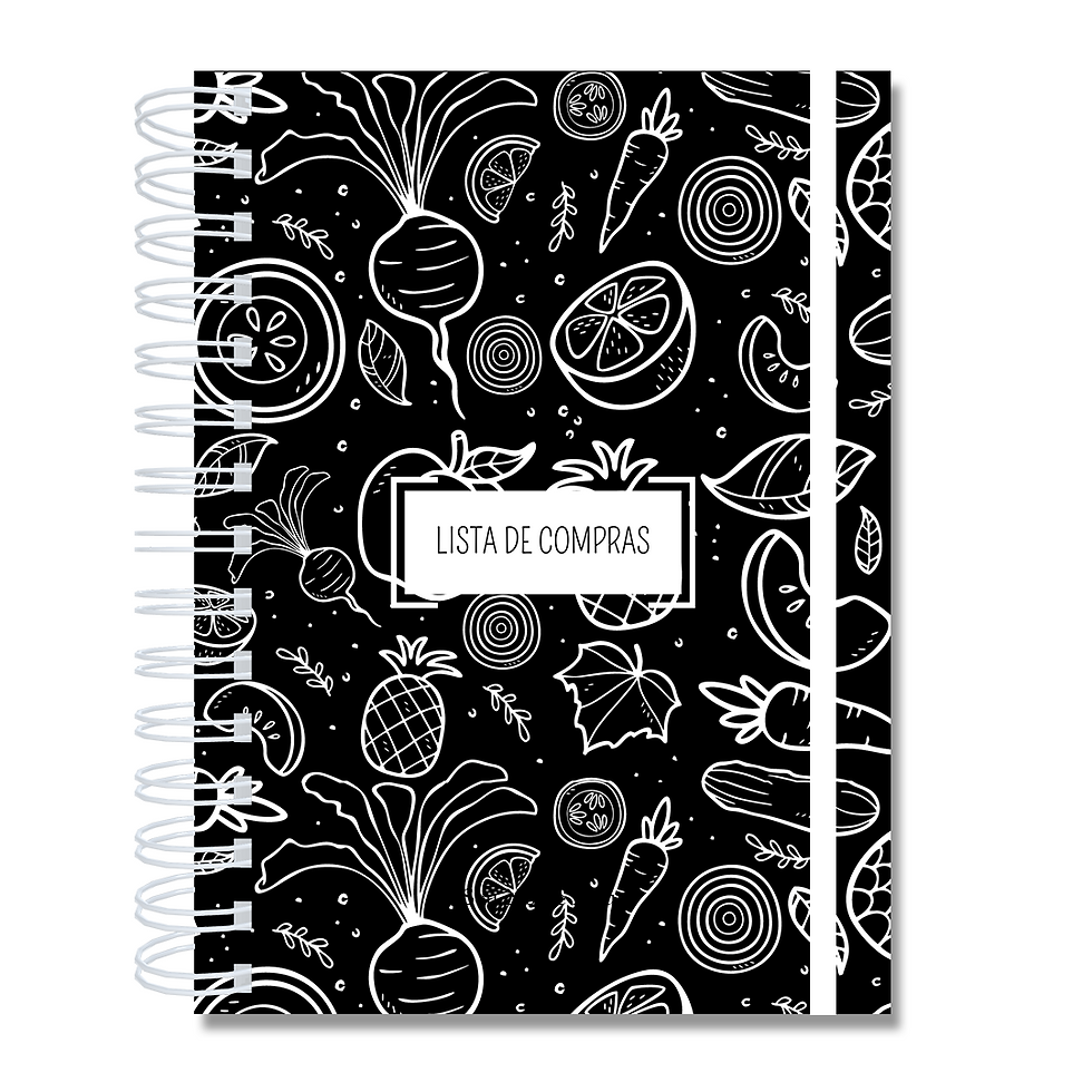 Lista de Compras - Preto e Branco