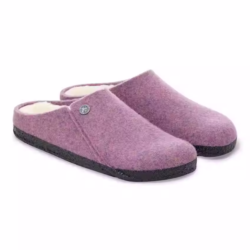 Thumbnail: Birkenstock Zermatt Shearling Wool Felt - Mauve Melange