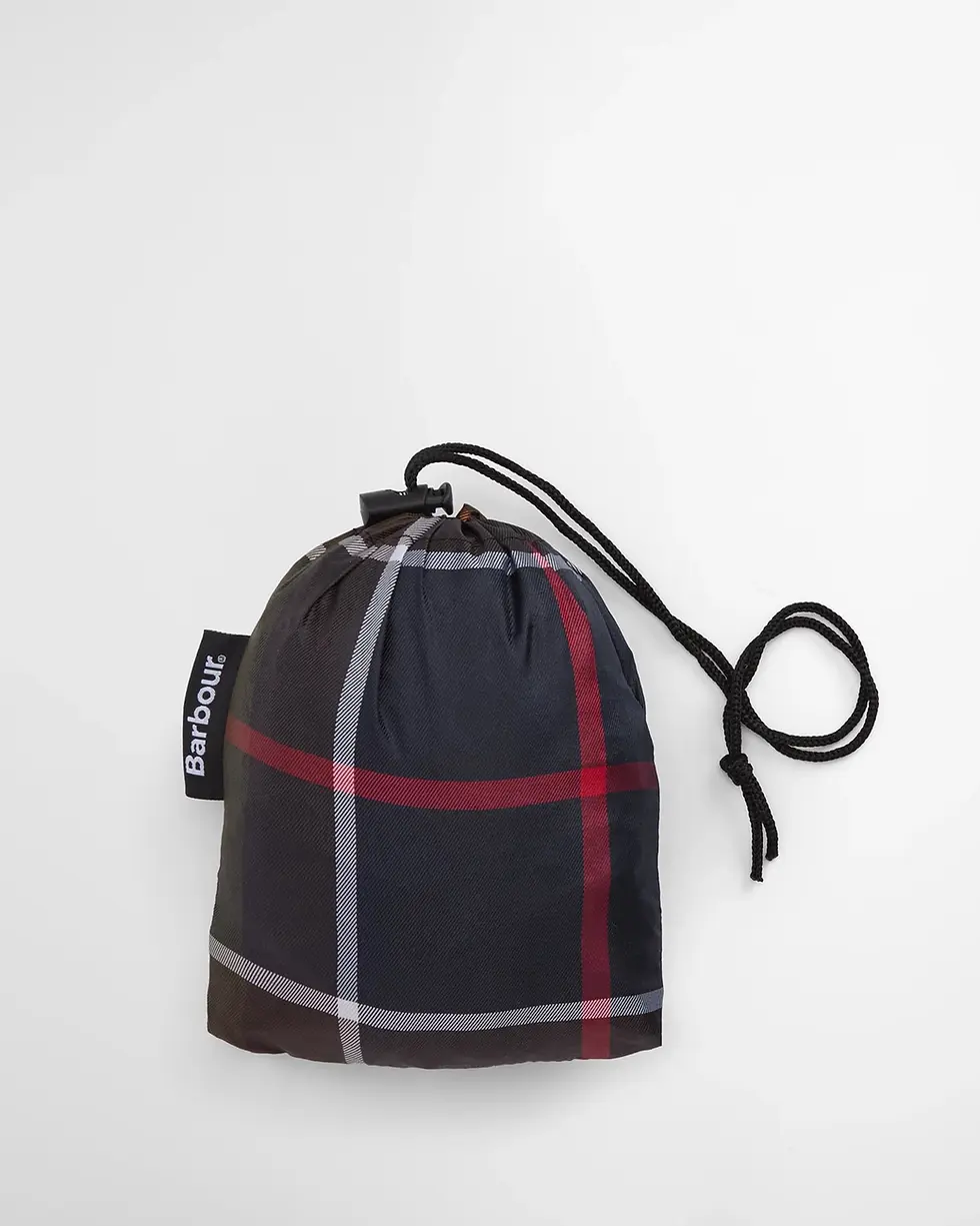 Thumbnail: Barbour Tartan Showerproof Poncho